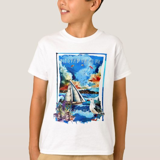 Biograd na Moru T-shirt (Voorkant)