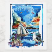  Biograd na Moru Wijn Etiket (Enkel label)