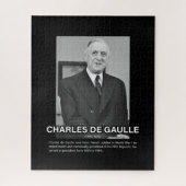 Biografie Charles de Gaulle Legpuzzel (Verticaal)