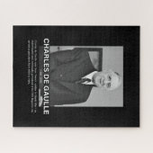 Biografie Charles de Gaulle Legpuzzel (Horizontaal)