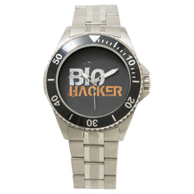 Biohacker Biohacking Horloge (Voorkant)