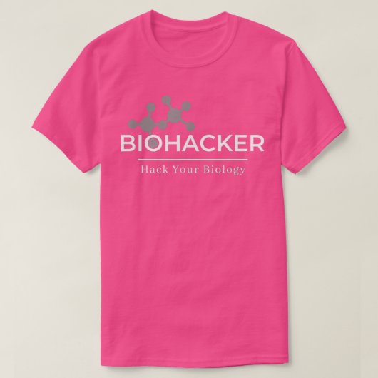 Biohacker Biohacking your Biology Biohack Crisper  T-shirt (Design voorkant)