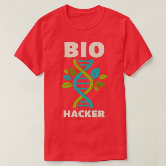 Biohacker DNA T-shirt (Design voorkant)