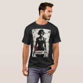 Biohazard Agent: Glitched Horror Heroine T-shirt (Voorkant volledig)