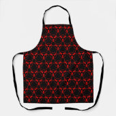 Biohazard Aprons Personalized Biohazard BBQ Apron Schort (Voorkant)