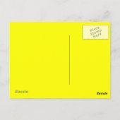 BIOHAZARD BRIEFKAART (Achterkant)