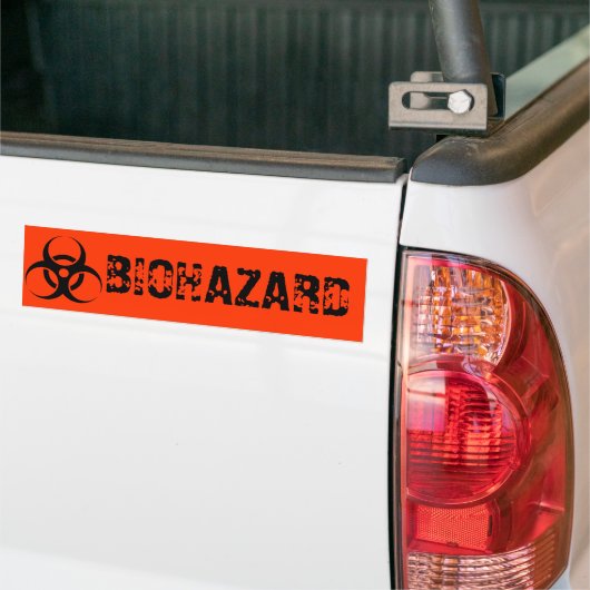 BioHazard Bumpersticker (Op Truck)