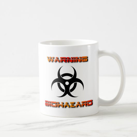 BIOHAZARD COFFEE MOK - Kan je het buigen? (Rechts)