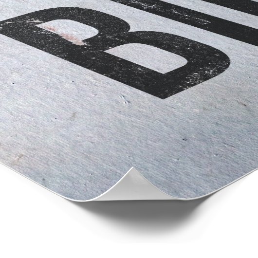 Biohazard Danger Sign Poster (Hoek)