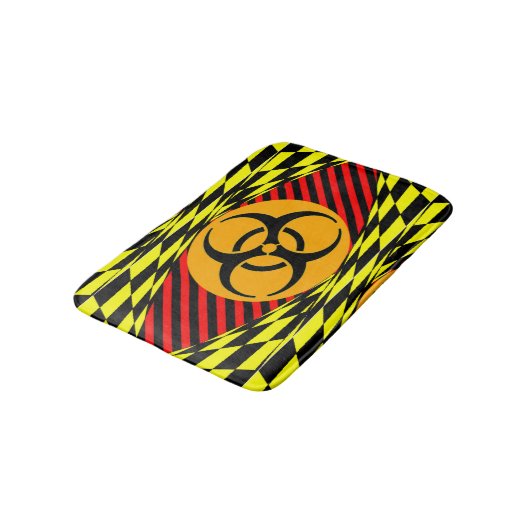 Biohazard Design by Kenneth Yoncich Badmat (Gekanteld)