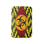 Biohazard Design by Kenneth Yoncich Badmat (Voorkant Verticaal)