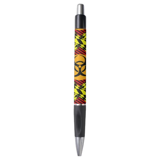 Biohazard Design by Kenneth Yoncich Pen (Voorkant Verticaal)
