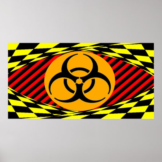 Biohazard Design by Kenneth Yoncich Poster (Voorkant)