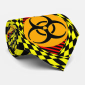 Biohazard Design by Kenneth Yoncich Stropdas (Opgerold)