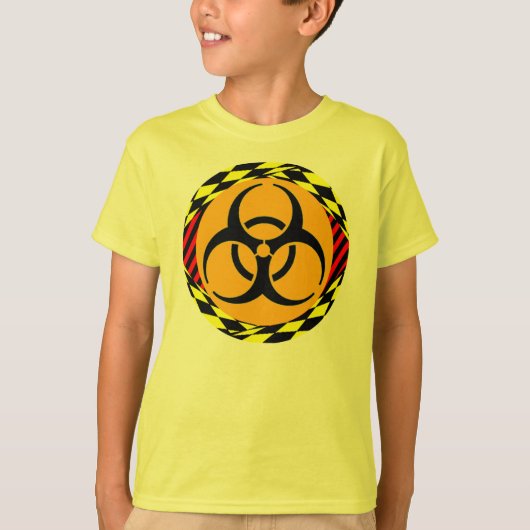 Biohazard Design by Kenneth Yoncich T-shirt (Voorkant)