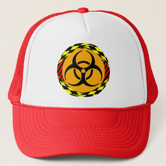 Biohazard Design by Kenneth Yoncich Trucker Pet (Voorkant)
