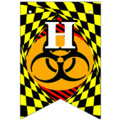 Biohazard Design by Kenneth Yoncich Vlaggetjes (Tweede vlag)