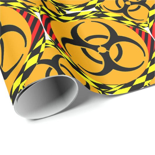 Biohazard Design (Sphere) door Kenneth Yoncich Cadeaupapier (Rol Hoek)