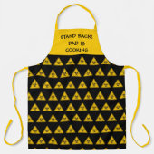 Biohazard Driehoekig Bord Patroon Schort (Voorkant)