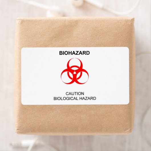 BIOHAZARD ETIKET (Insitu)