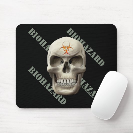 Biohazard Evil Skull Muismat (Met muis)