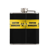 Biohazard Funny Custom Flask Heupfles (Achterkant)