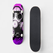 BioHazard GASMASKtoxisch Skateboard (Voorkant)
