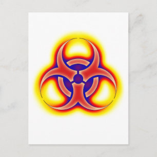 Biohazard Glow Briefkaart