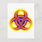 Biohazard Glow Briefkaart (Voorkant)
