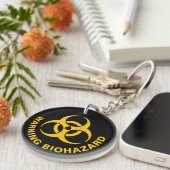 Biohazard Icon Sleutelhanger (Voorkant Rechts)
