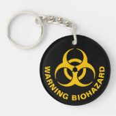 Biohazard Icon Sleutelhanger (Voorkant)