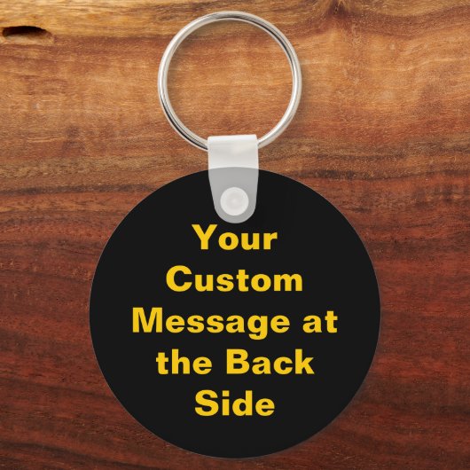 Biohazard Icon Sleutelhanger (Achterkant)