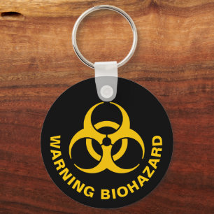 Biohazard Icon Sleutelhanger