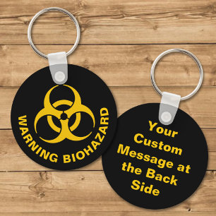 Biohazard Icon Sleutelhanger
