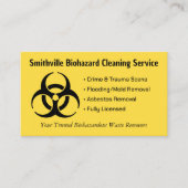 Biohazard Industry - Aanpassen - Visitekaartje (Voorkant)