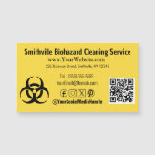 Biohazard Industry - Magnetisch Visitekaartje (Voorkant)