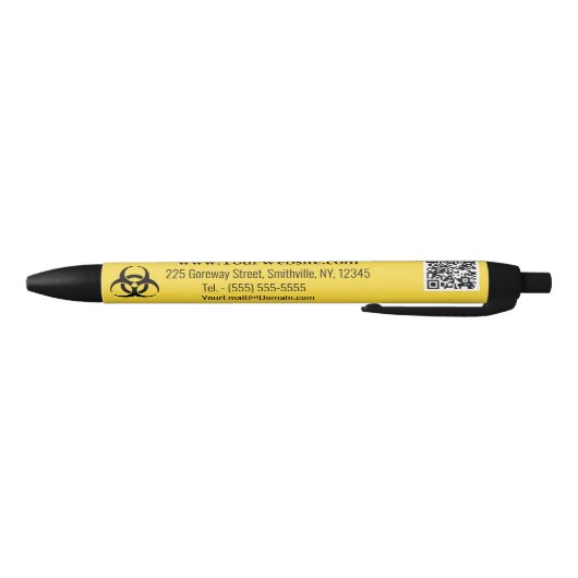 Biohazard Industry Zwarte Inkt Pen (Bodem)