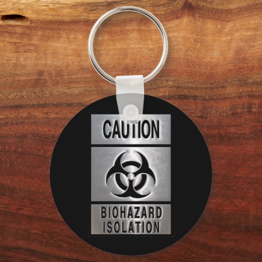 Biohazard isolatie sleutelhanger (Voorkant)