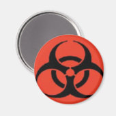 Biohazard Logo Magneten (Voorkant / Achterkant)