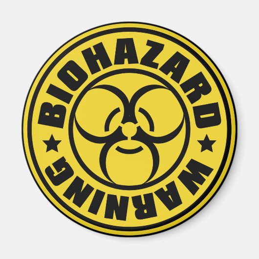 BIOHAZARD MAGNEET (Voorkant)