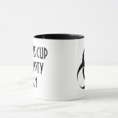 Biohazard mok met tekst (Midden)