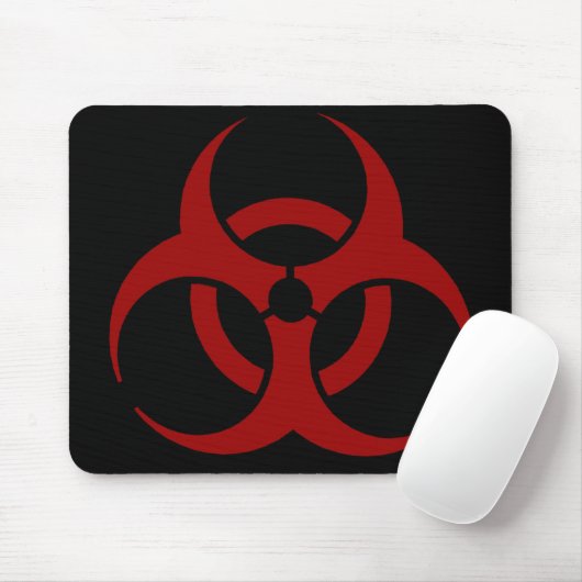 Biohazard Mousepad Muismat (Met muis)