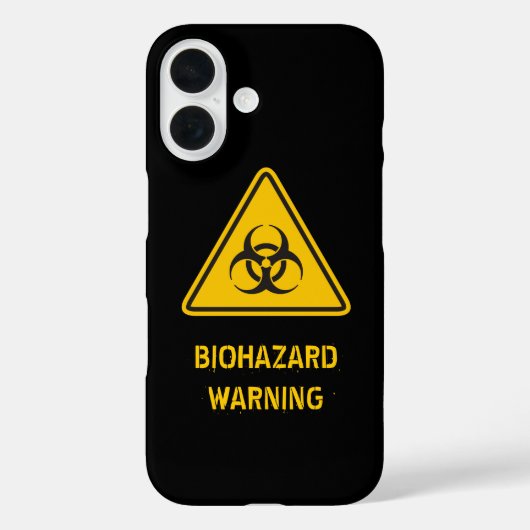 Biohazard pictogram Case-Mate iPhone case (Achterkant)