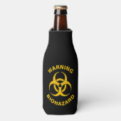Biohazard-pictogram Flesjeskoeler (Fles Voorkant)
