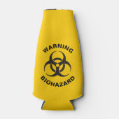 Biohazard-pictogram Flesjeskoeler (Voorkant)