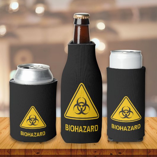 Biohazard pictogram flesjeskoeler