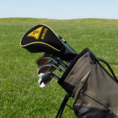 Biohazard-pictogram Golfheadcover (Insitu)