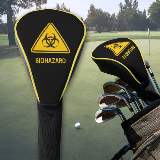 Biohazard-pictogram Golfheadcover