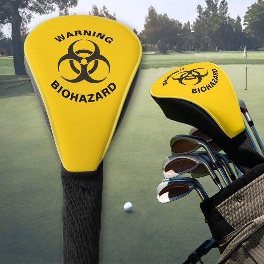 Biohazard-pictogram Golfheadcover