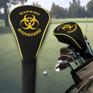 Biohazard pictogram golfheadcover